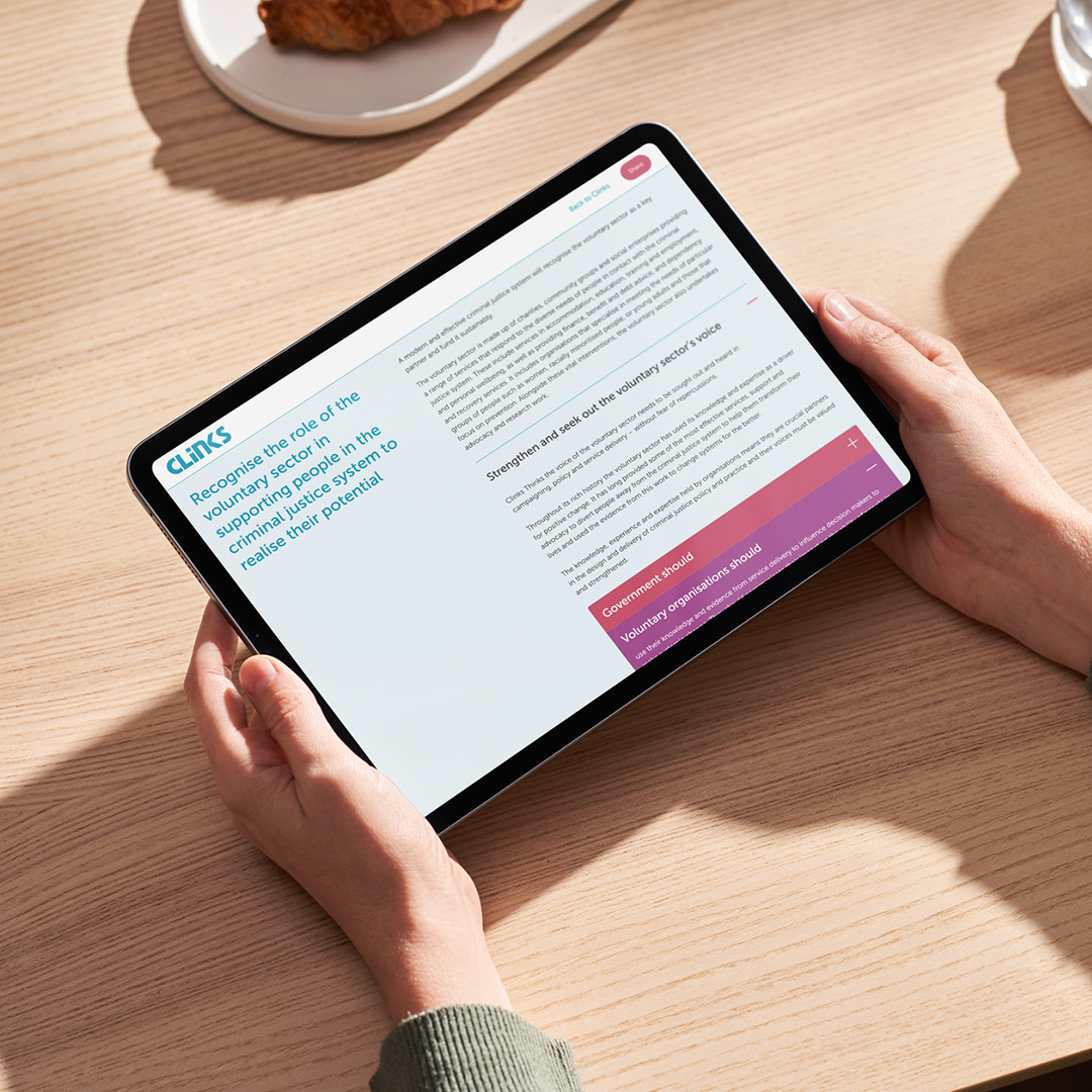 Clinks Thinks ipad image