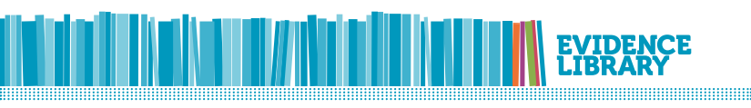 Evidence library banner