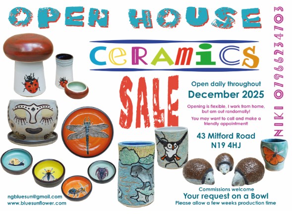 Blue Sunflower - Open House