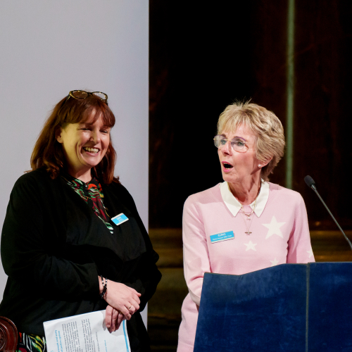 Clinks CEO, Anne Fox and Chair, Roma Hooper