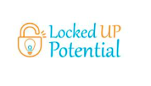 Locked UP Potential blue and orange logo