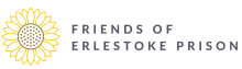 Friends of Erlestoke Prison sunflower logo
