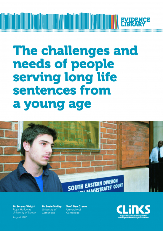 The challenges and needs of people serving long life sentences from a young age